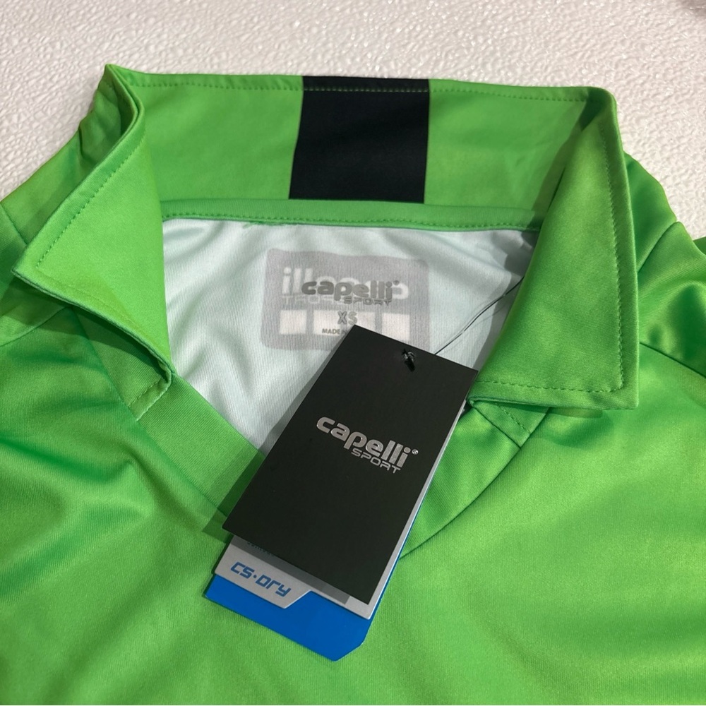 Capelli Sport Green Polo Referee Jersey size XS